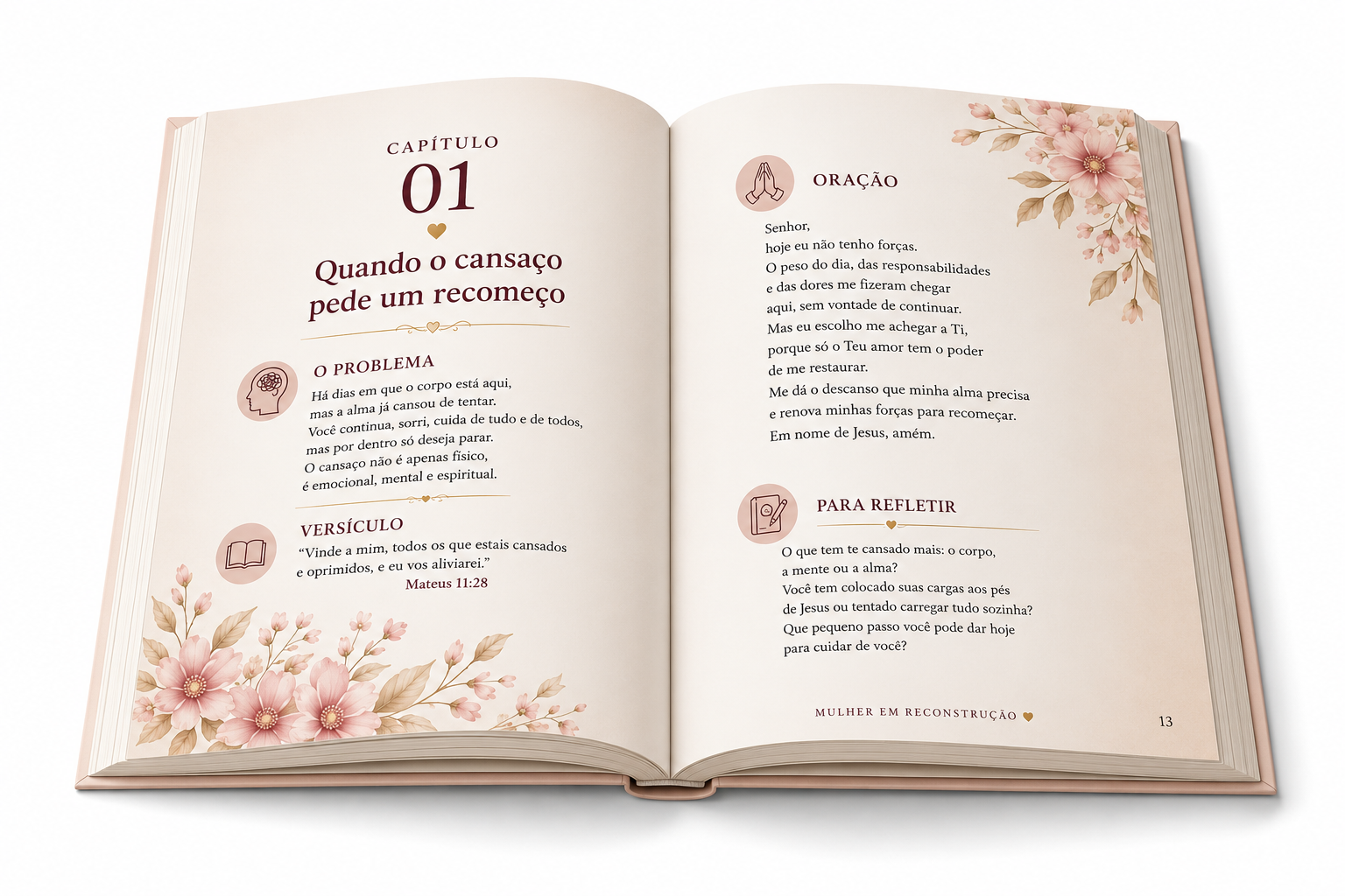 Livro Mulher em Reconstrução